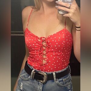 Zara Red Stars Body Suit